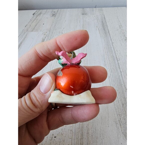 Enesco tiddles ornament elf fiddle vintage figurine 1990 ziminecki Xmas decor - Picture 8 of 10